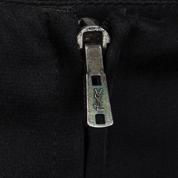 Yves Saint Laurent 2003 Ruched Silk Skirt - Picture 8 of 10